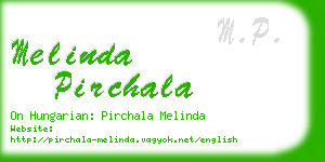 melinda pirchala business card